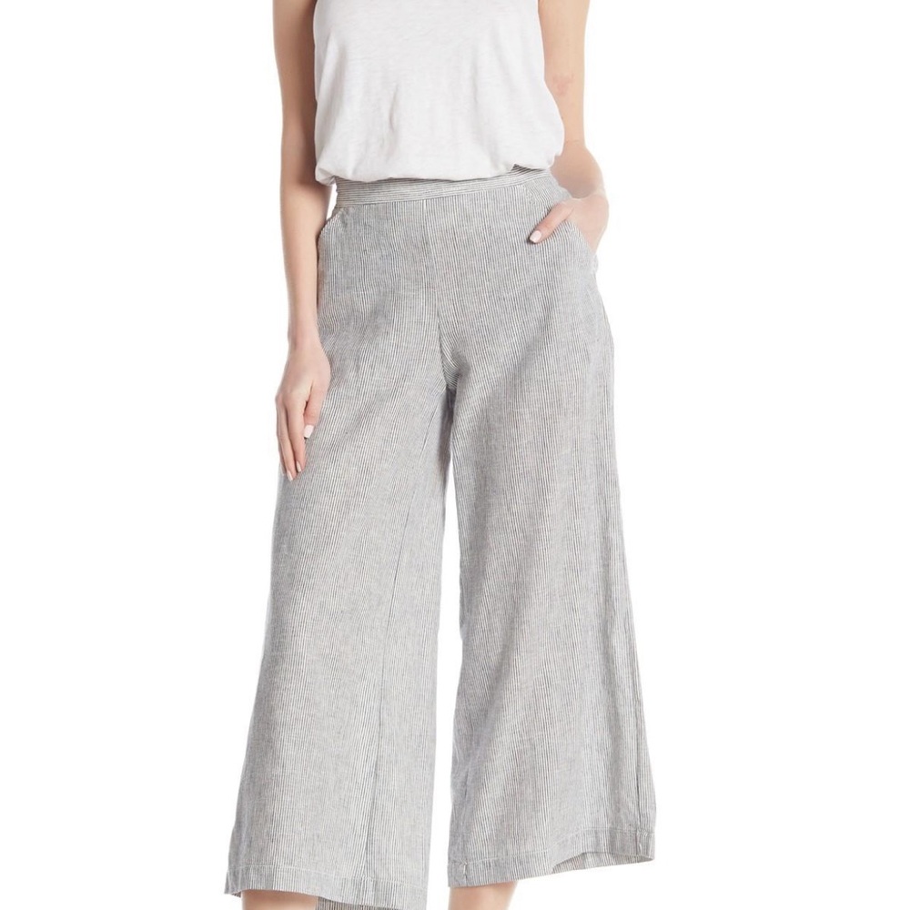 Anthropologie Saturday Sunday Wide-Leg Cropped Pant